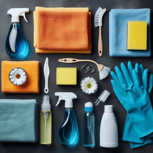 essential cleaning supplies