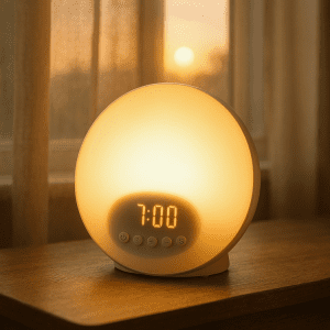 Wake up on the hour with the sunrise for a fresh start