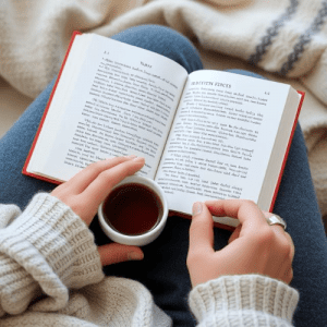 Daily reading creates relaxation and supports mental clarity.